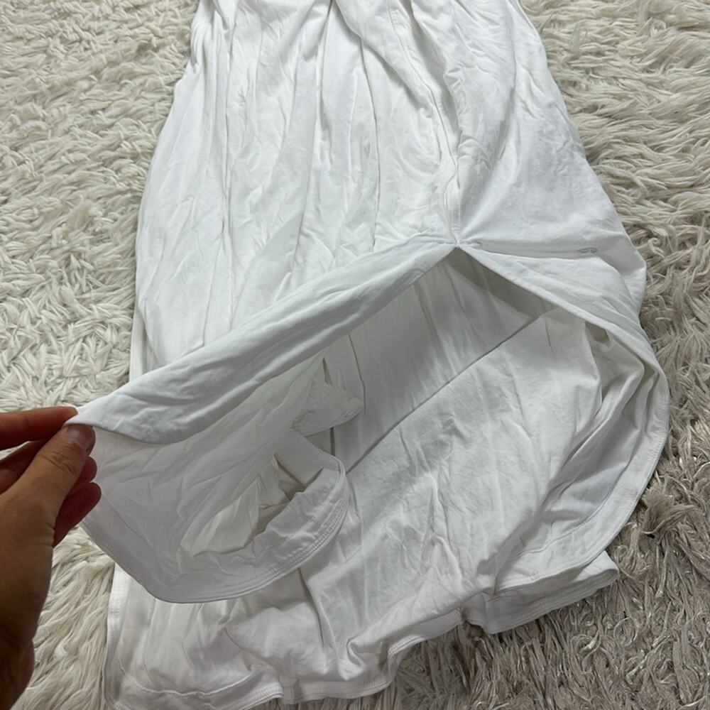 Lululemon Pima Cotton Open-Back Midi Dress White - Picture 5 of 5